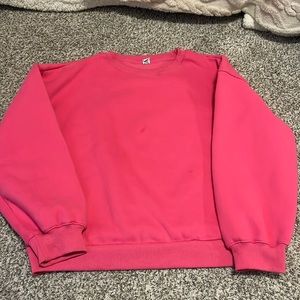 Pink crewneck
